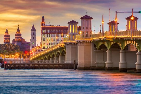 St. Augustine Walking Tour with Scenic Cruise