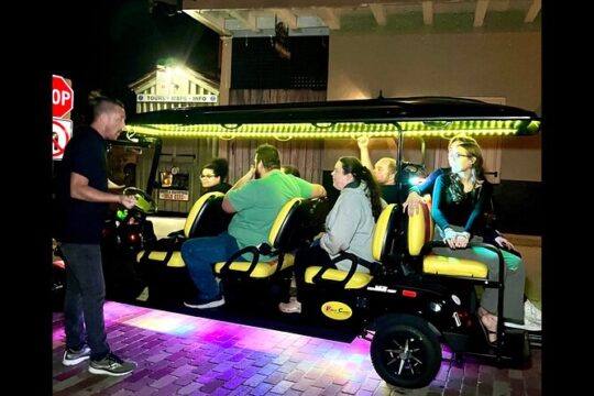 Ghost Tour on Premium Electric Golf Cart in St.Augustine