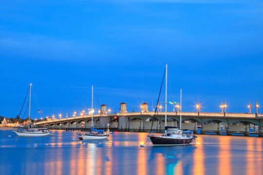 St. Augustine Night of Lights Viewing with Live Music and Drinks