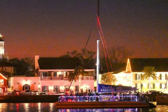 St. Augustine Night of Lights Viewing with Live Music and Drinks