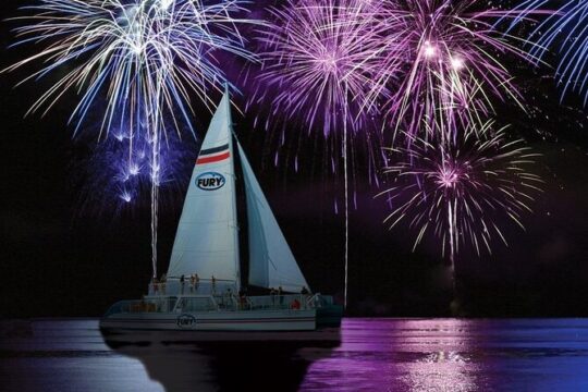 St. Augustine Live Music Sunset Sail and Fireworks July 4th Only