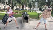 Oh, what a quest in St. Augustine's land